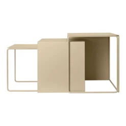 Ferm LIVING Cluster Tables - Set Of 3 -Danish Design Store fermLIVING ClusterTablesSetOf3 cashmere pack