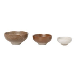 Ferm LIVING Petite Bowl - Set Of 3