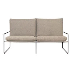 Ferm LIVING Desert Sofa 20 Ferm LIVING Desert Sofa -Danish Design Store fermLIVING SS22 DesertSofa 2seater BlackDarkSand 1104265434 pack 1 3858a670 5fe5 4d5b 90a4 109f7b2aa183