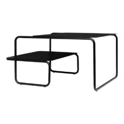 Ferm LIVING Level Coffee Table -Danish Design Store fermLIVING SS22 LevelCoffeeTable Black 1104265436 pack 2