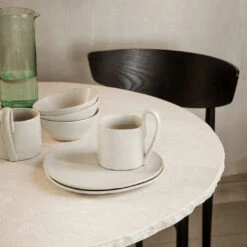 Ferm LIVING Flow Mug 17 Ferm LIVING Flow Mug -Danish Design Store fermLIVING SS22 MineralDiningTable OliJug image 1