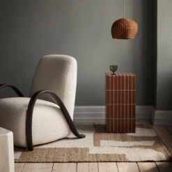 Ferm LIVING Pillar Pedestal 7 Ferm LIVING Pillar Pedestal -Danish Design Store fermLIVING AW23 BuurLoungeChair 1104268370 PillarPedestal 1104268313 DrapeLampshade 1104268180 01 3a047bd2 c424 46fb a71e 5ccf0e0140e4