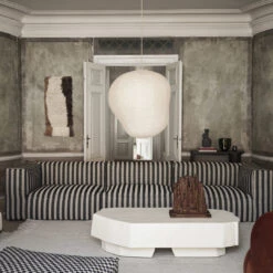 Ferm LIVING Kurbis Lampshade 30 Ferm LIVING Kurbis Lampshade -Danish Design Store fermLIVING AW23 CatenaLouisiana StaffaCoffeeTable 1104267970 KurbisLampshade 11042 a2a73ba3 6202 4e94 8b0b 2dc8248ae8ef