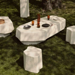 Ferm LIVING Staffa Stool 12 Ferm LIVING Staffa Stool -Danish Design Store fermLIVING AW23 StaffaCollection 1104267965 1104267968 1104267970 1104268107 01