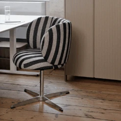 Ferm LIVING Rico Dining Chair - Swivel Base -Danish Design Store fermLIVING Kuglegaarden Oct2023 25