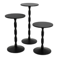 Pedestal Table 25 Pedestal Table -Danish Design Store image1 2811 1000 PedestalTableBlack Group