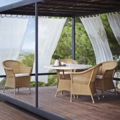 Lansing Outdoor Chair -Danish Design Store lansing natural travertine dia120 2 b13e473c f961 4a0f 88a9 2e99dc7d74bd