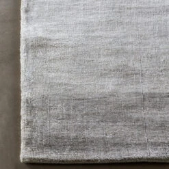 Bamboo Rug -Danish Design Store massimo BAMBOO light grey closeup2 HR