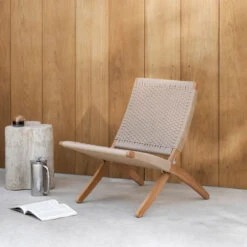 MG501 Cuba Outdoor Lounge Chair 29 MG501 Cuba Outdoor Lounge Chair -Danish Design Store mg501 teak untreated flatrope sesame v2