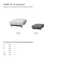 Aura Pouf 15 Aura Pouf -Danish Design Store pouf 8894a366 e922 40b6 9990 4befd5d36cbd