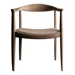 Wegner PP503 Round Chair 27 Wegner PP503 Round Chair -Danish Design Store pp503 oak soap vegetal natural bg black ahb 1
