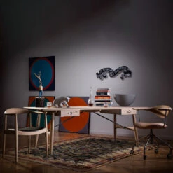 Wegner PP571 Architect's Desk -Danish Design Store pp571 pp501 pp502 lookbook 2016 interior clr ahb 11
