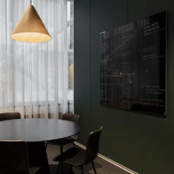 CHAT BOARD Classic Board - 47.2" W X 47.2" H -Danish Design Store project chat board classic black oatly rumrum