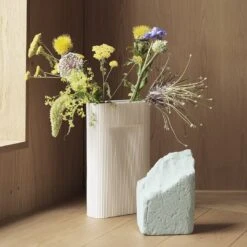 Muuto Ridge Vase -Danish Design Store ridge vase off white muuto org