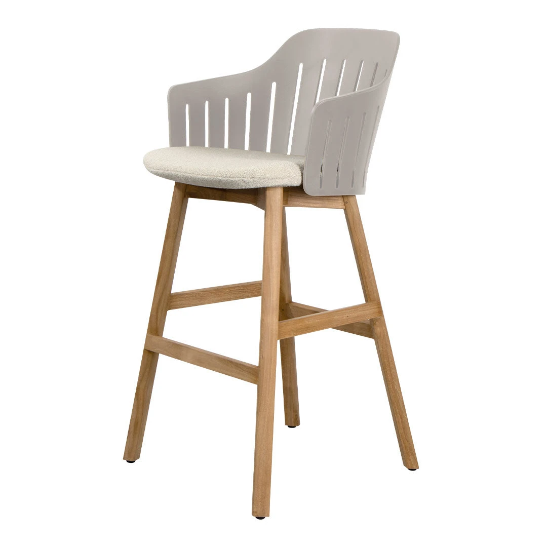 Choice Outdoor Bar Chair - Wood Base - W/ Seat Cushion 18 Choice Outdoor Bar Chair - Wood Base - W/ Seat Cushion - Image 16
