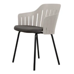 Choice Outdoor Chair - 4 Legs - W/ Seat Cushion 33 Choice Outdoor Chair - 4 Legs - W/ Seat Cushion -Danish Design Store taupe focus dark grey d968c535 f699 4970 a102 d9437903994b