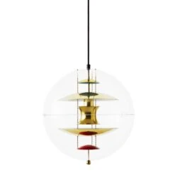 Verpan VP Globe Pendant - Brass