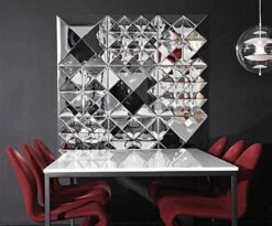 Verpan Mirror Sculptures - 1 Pyramid -Danish Design Store verpan mirrorpyramids3 b89f553b 9508 4ed4 b535 50c5d8216032
