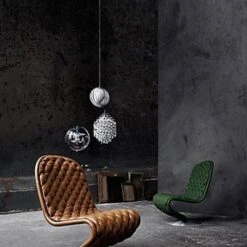 Verpan Spiral SP01 Pendant -Danish Design Store verpan spiral silver4 afa247f9 cd22 4c87 9943 3013ce6865fa