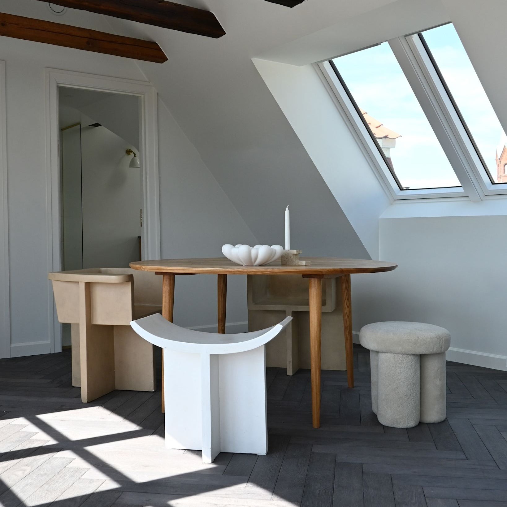 Danish Design Store 37 Danish Design Store -Danish Design Store 247008 Brutus S44tool Bone White